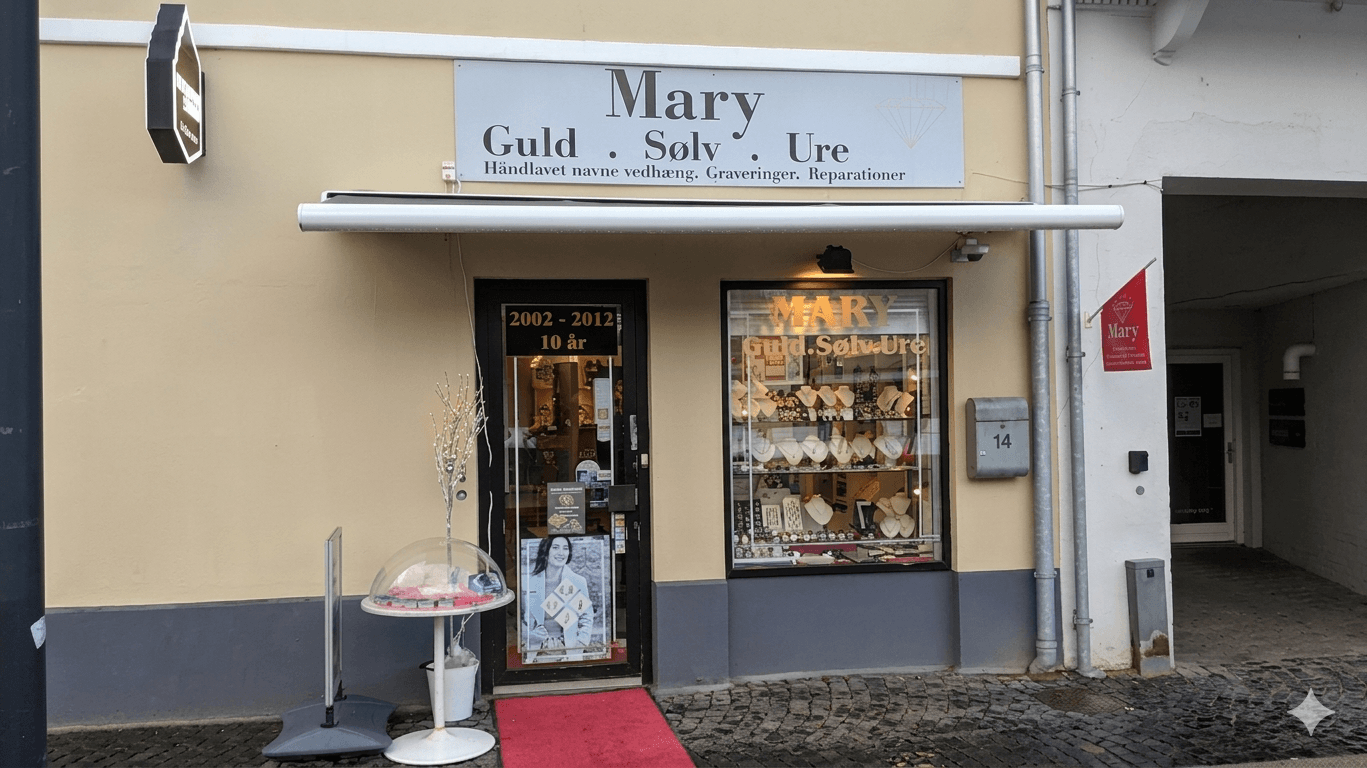 Mary Guld & Sølv på Torvet i Esbjerg